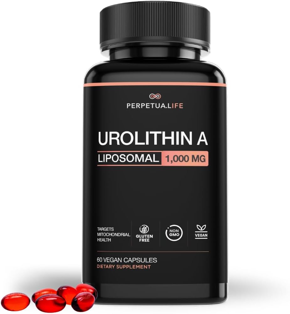Longevity Bundle – Urolithin-A Liposomal 1000mg + AEON Liposomal NAD+ Complex with Resveratrol, Quercetin & Fisetin + AEON White with Curcumin, NR, AKG, Glycine & Taurine