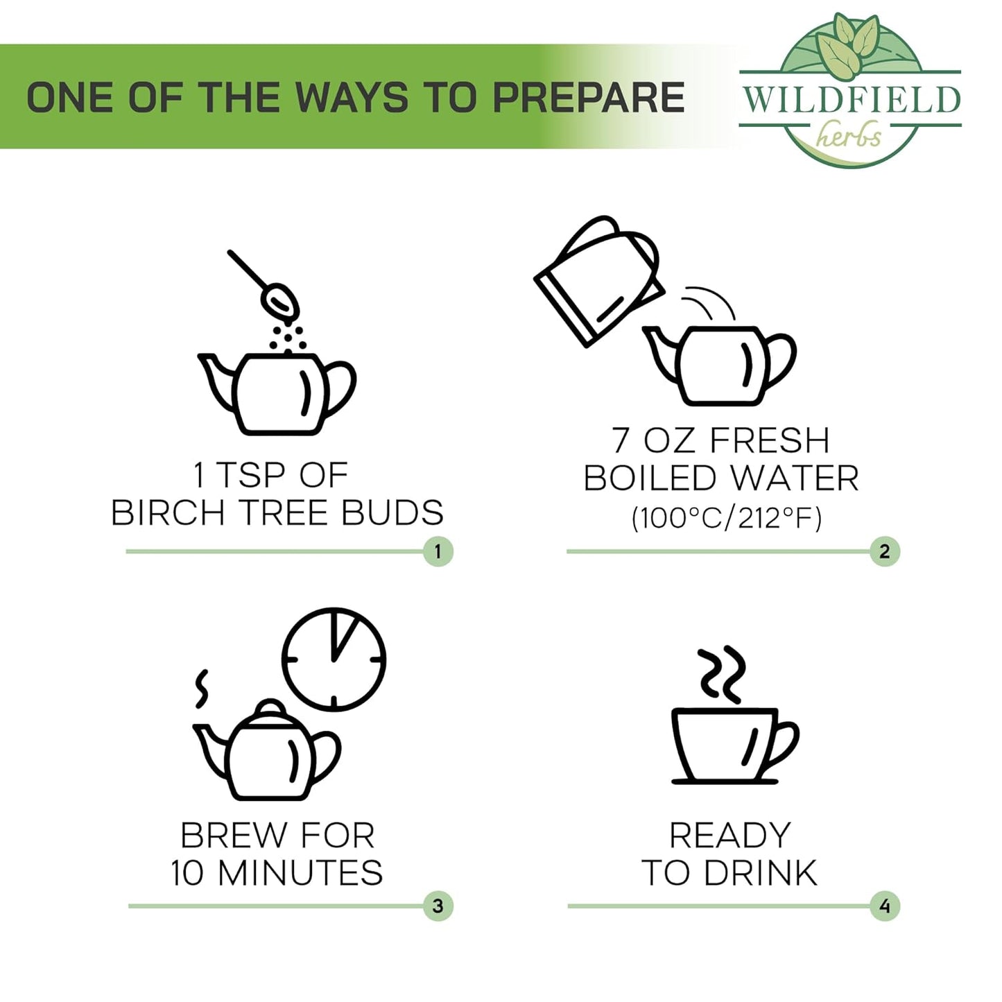 1.8 oz. Birch Leaf & Birch Tree Buds Crushed Dried Herbal Tea (Betulae Gemmae) - 50g Betula Pendula Roth Herb Tea Te De Abedul