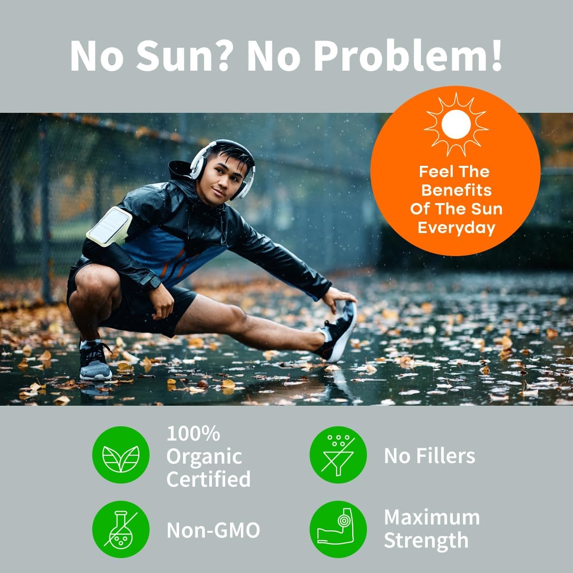 (2 Pack) Organic Vitamin D3 K2 Drops with MCT Oil, Omega 3, 5000 IU - Vitamin D Liquid, No Fillers, Non-GMO D3 for Body’s Defenses and Faster Absorption, Unflavored, 2 Fl Oz