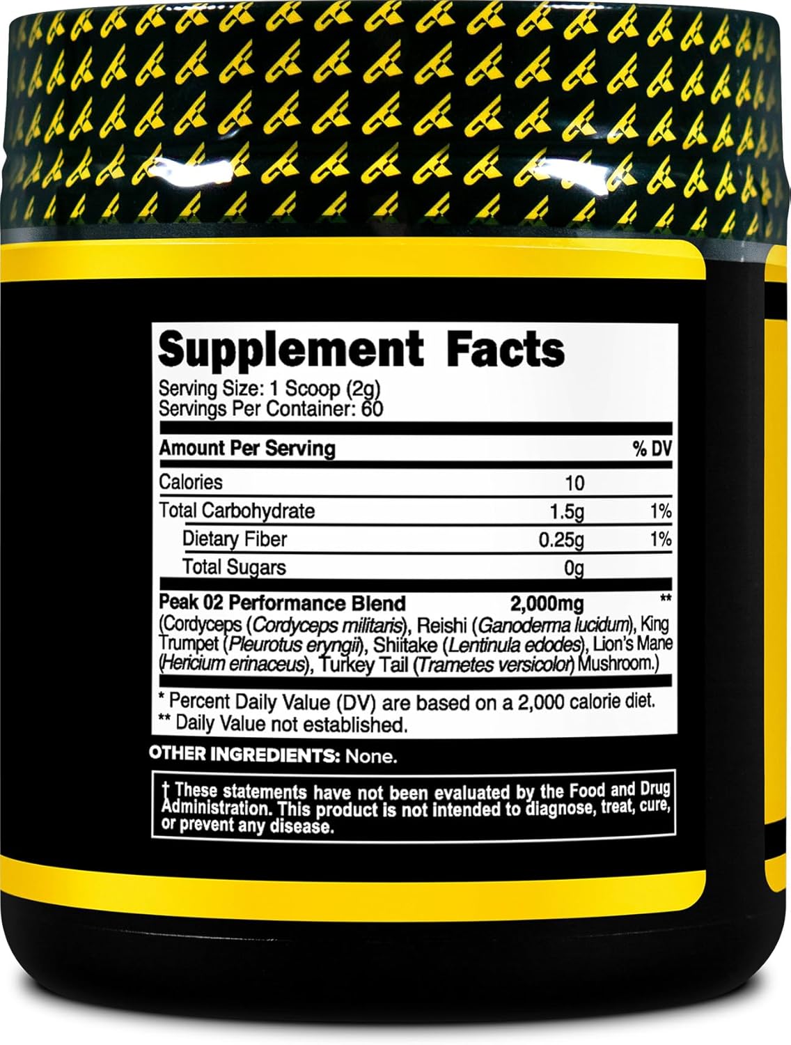 PrimaForce Peak O2 Workout Supplement, 120 Grams - Proprietary Blend, Non-GMO, Vegan and Gluten Free