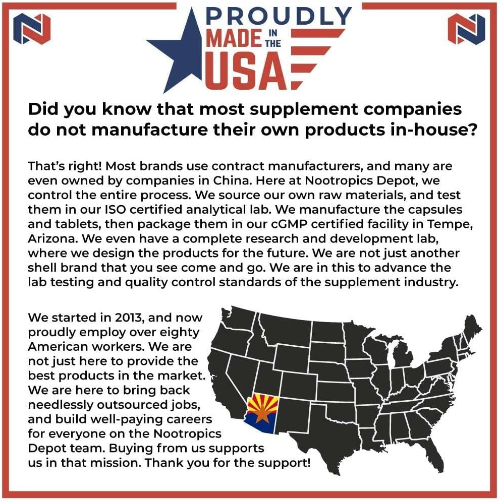 Nootropics Depot Astragaloside IV Capsules | 50mg | Astragalus membranaceus | 30 Count | Neuroprotective, Immune Support, Lengthens Telomeres