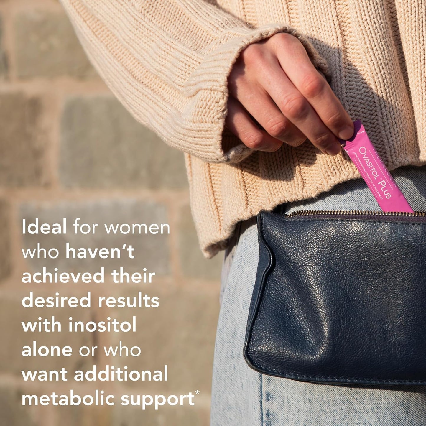 Theralogix Ovasitol Plus Metabolic Health Supplement - Myo-Inositol & D-Chiro Inositol+Chromium Picolinate+Alpha-lactalbumin & Vitamin D - 90-Day Supply - Unflavored - 180 Count