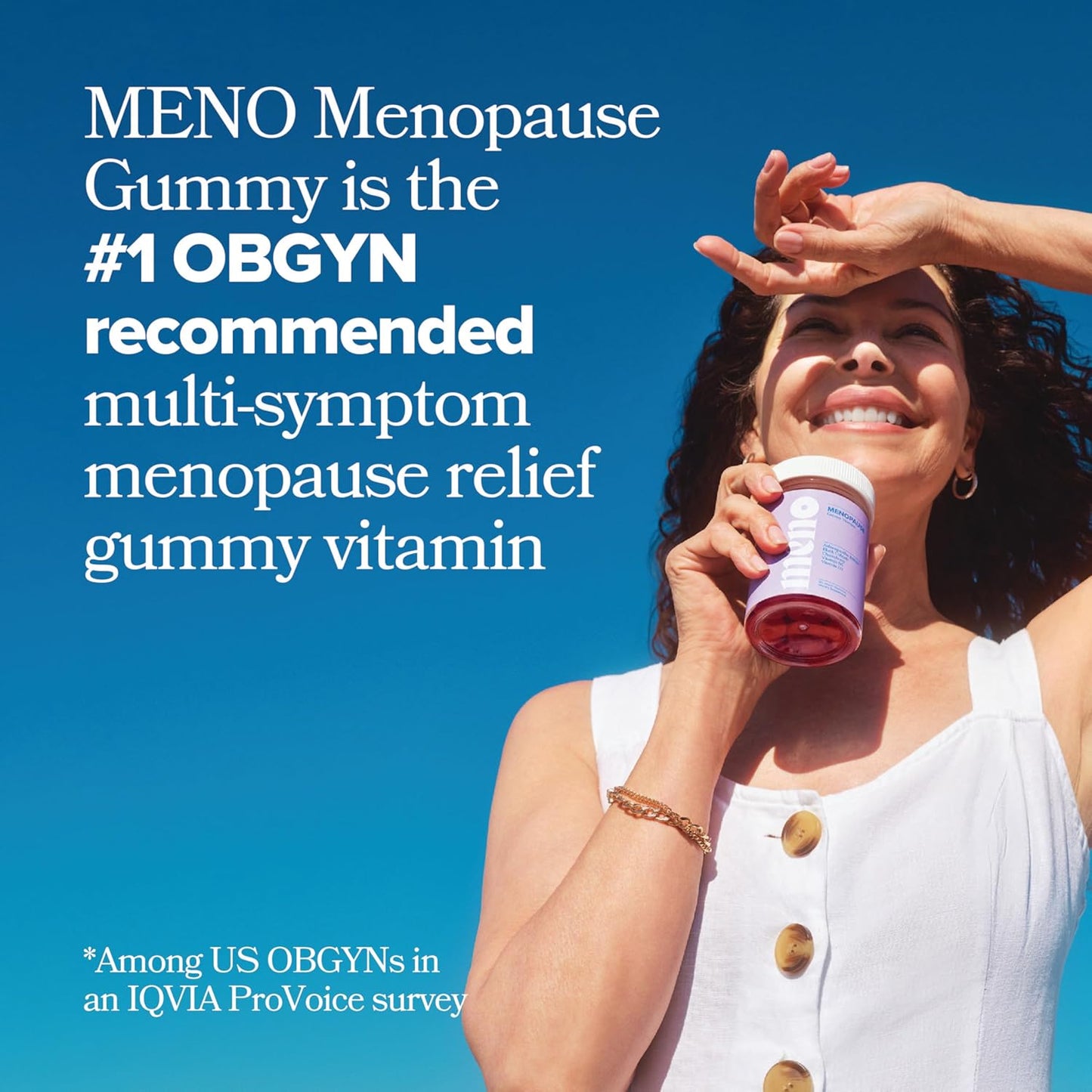 O Positiv MENO Gummies for Menopause, 30 Servings (Pack of 2) - Hormone-Free Supplements for Women with Black Cohosh & Ashwagandha KSM-66 - Helps Alleviate Hot Flashes, Night Sweats, & Mood Swings