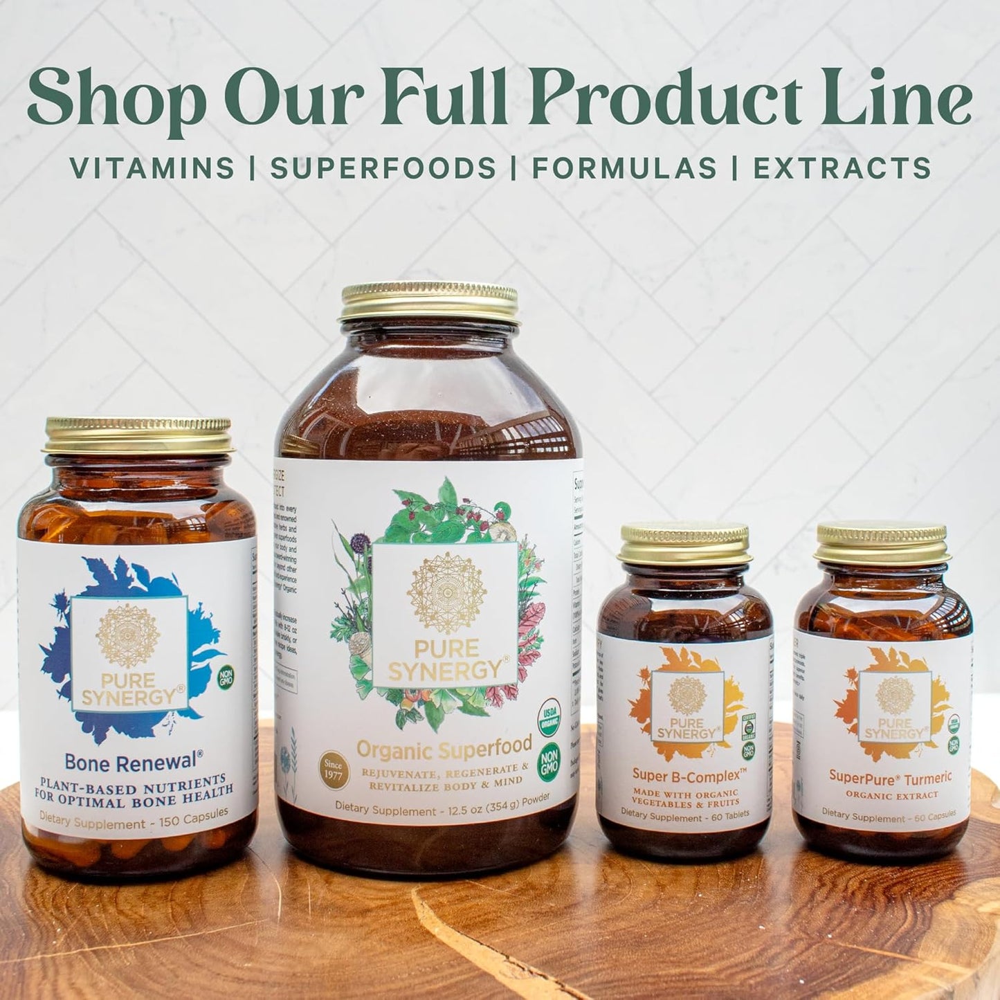 PURE SYNERGY PureNatal Prenatal Vitamins | Vegan Supplement Made with Organic Whole Foods | with Natural Iron, Folate, and Choline | for Pre-Conception, Pregnancy and Breastfeeding (120 Tablets)