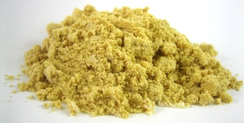 Pride Of India - PACK of 6 - Yellow Mustard Ground – Gourmet Spice - Ideal for Pickles/Mustard Dressing/Sauces/Hotdogs – Preservatives & Additives Free – Easy to Store – 8oz. Medium Dual Sifter