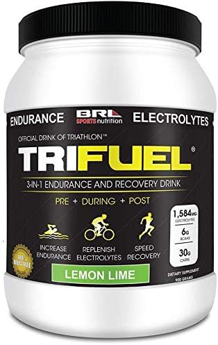 3-in-1 Endurance and Recovery, Hydration, BCAA, Electrolyte Enhanced Drink (Lemon Lime)