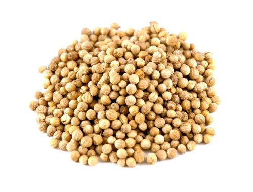 Pride of India – Coriander Seed Whole – Fresh & Gourmet Indian Whole Spice – Good for Curries/Meat/Chicken – Easy to Store – 4 oz. Medium Dual Sifter