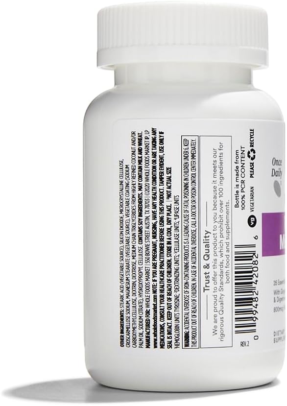 365 by Whole Foods Market, Prenatal Multivitamin with Iron, Vegetarian, 90 Count