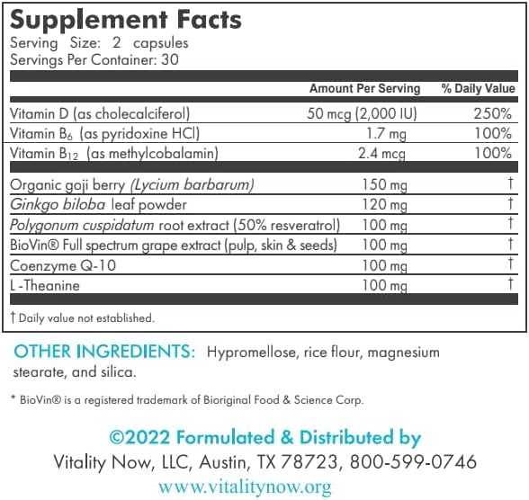 Stem Cell Renew | Boost Your Natural Supply of Stem Cells to Strengthen Mental Sharpness, Help Slow Signs of Aging and Restore Youthful Energy - Created by NASA Scientist | 1-Month Supply (60 count)