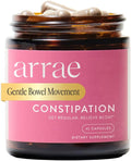 Arrae Constipation Relief Capsules – Gentle, Natural Bowel Support – Clinically Proven for Regularity & Comfort – Non-Stimulant, Overnight Relief – 45 Capsules