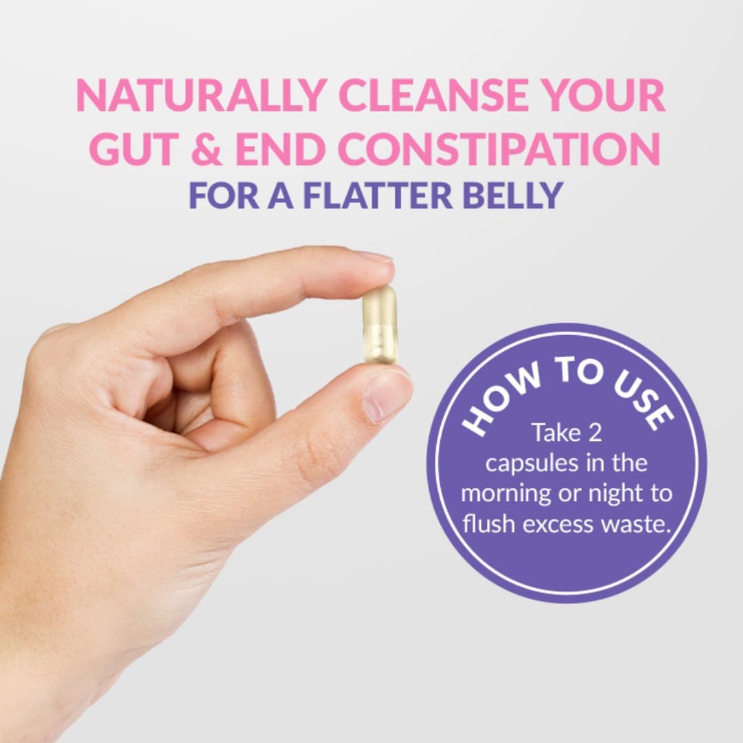 GleeFull Meno Belly Flusher - Menopause Supplements for Women - Hormone Balance for Weight Loss - Supports Digestion to Maintain Healthy Metabolism