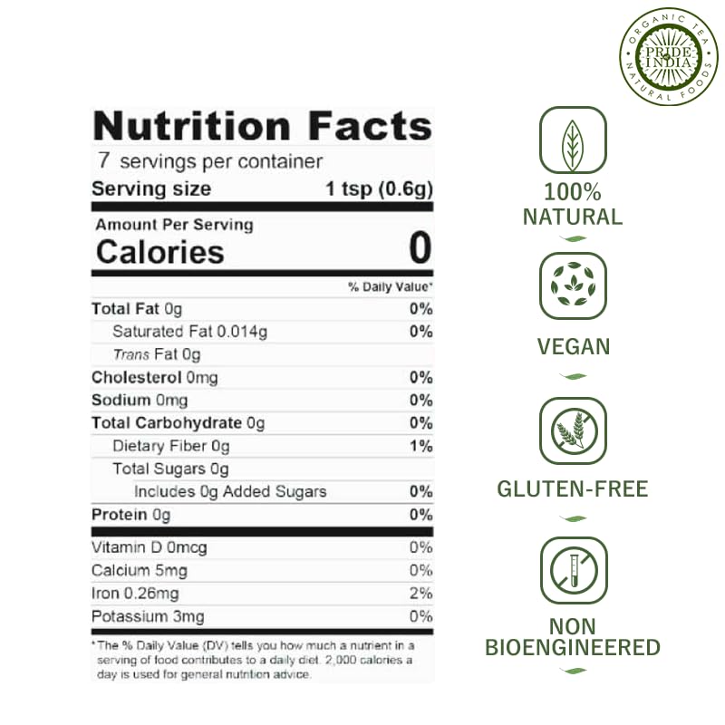 Pride of India – Bay Leaf Powder – Fresh & Authentic Bay Leaf Ground – Gourmet Spice – Good for Seasoning Stews/Soups/Tea – Easy to Use – 1.7 oz. Small Dual Sifter Jar