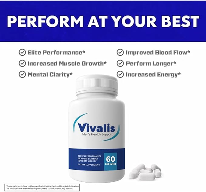 VIVALIS Pills Advanced Formula Supplement Pro Maximum Strength Support, Capsules for Health Support Premium Formula (60 Capsules) (1)