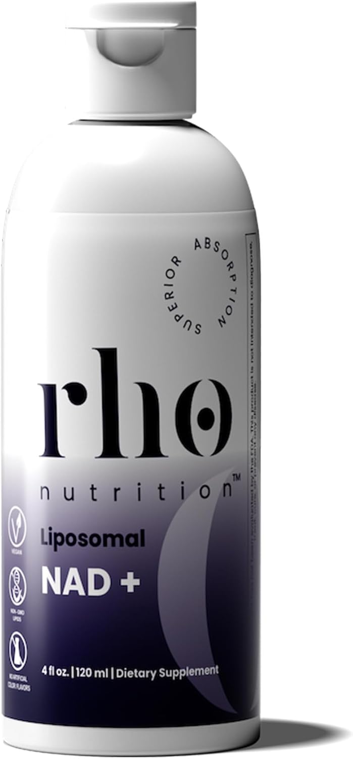 Liposomal NAD+ – Liquid Supplement Designed to Help Support Absorption – Active Form of NAD+ Helps Support Normal Cellular Health, Healthy Aging, Energy Metabolism and Overall Vitality