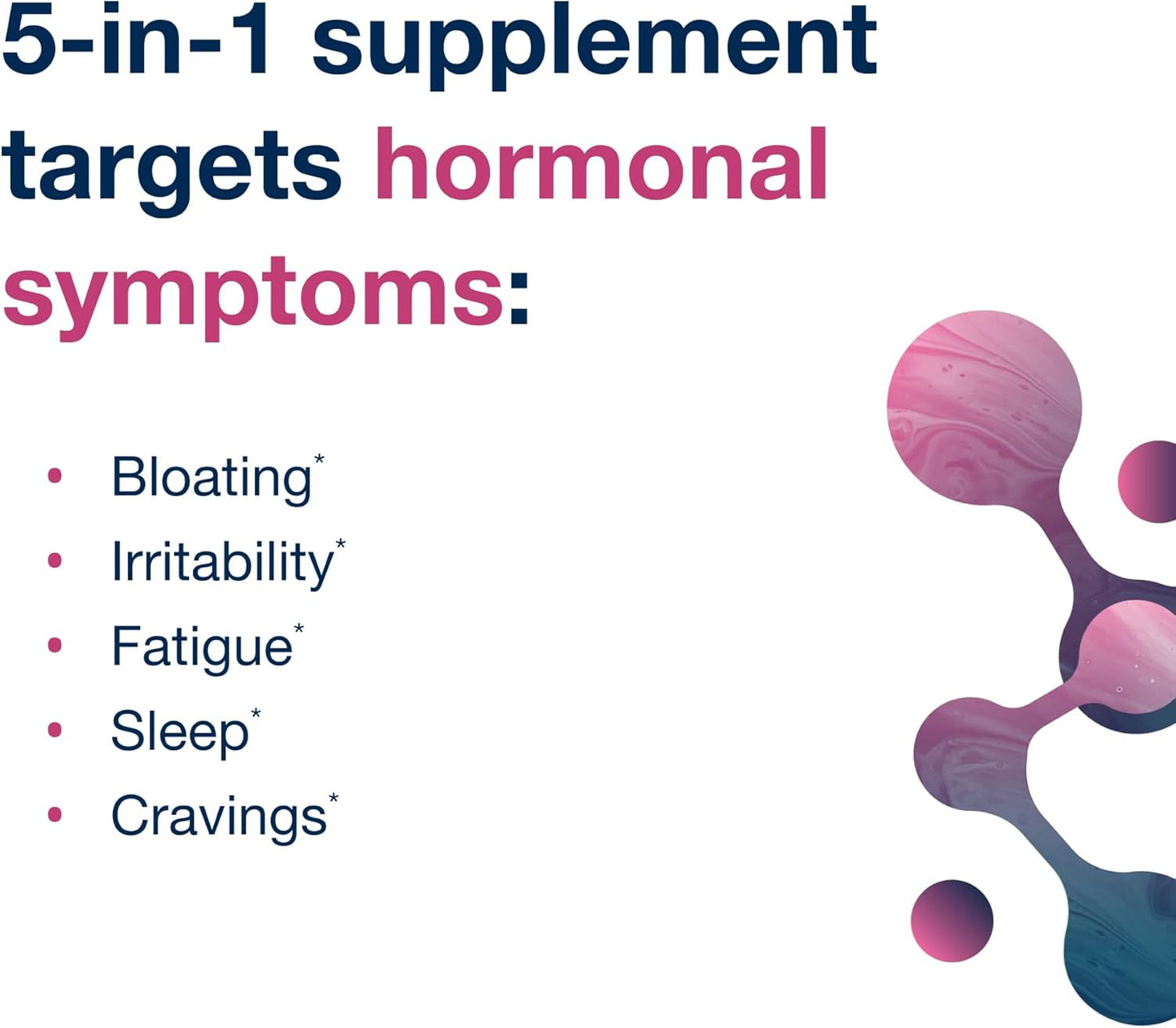 Metagenics HerWellness Naturally Balanced - Hormone Support Supplement* - Aids Sleep, Bloating, Fatigue & More* - Contains Saffron, Licorice Root & Vitamin B6-30 Capsules