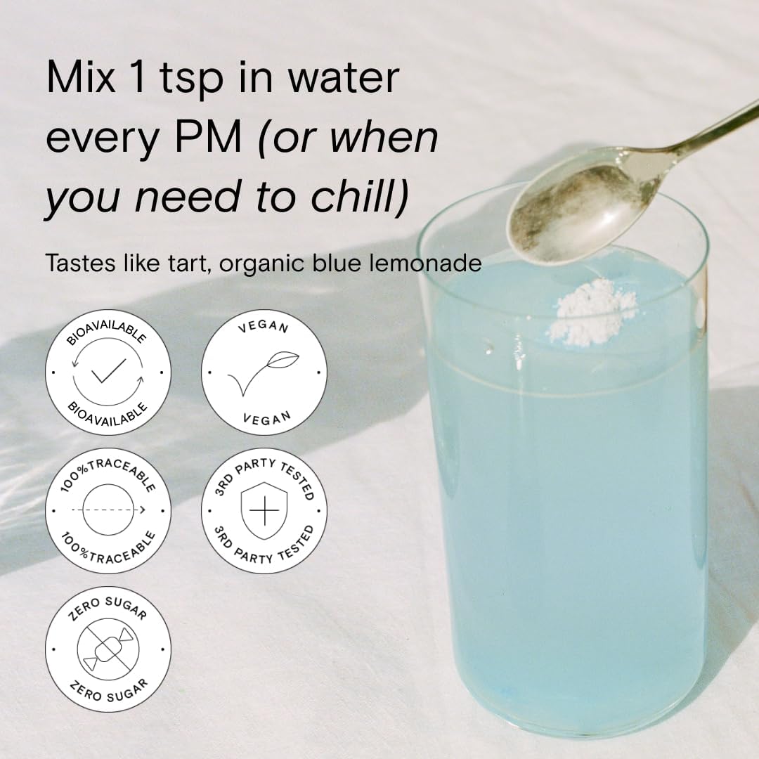 Magnesi-om Blue Lemon Jar - Big Mag 16oz