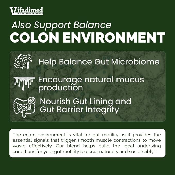 Rhubarb,Gut Motility Assist for Bowel Movement and Regularity,Constipation Relief,Bloating & Gas Relief,Mucus Production Activator,Lining & Microbiome Support, 90 Capsules