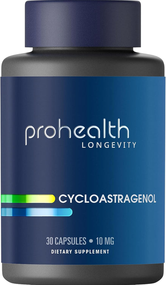 Cycloastragenol Supplement, 10 mg per Serving | Science-Backed to Support Telomere Length, DNA Structure & Healthy Aging | Third-Party Tested for Purity & Quality