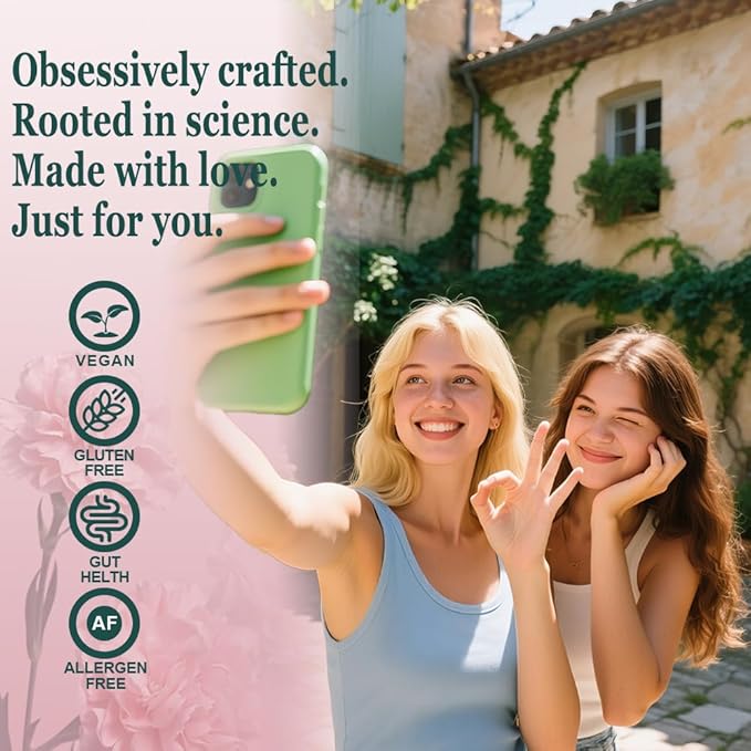 Feminine Balance & Hormone Support Capsules – Vaginal & Urinary Wellness, Healthy Flora, Hormone Health, Energy Vitality – LactoSpore, Cranberry, Pineapple & Primal Organ Blend, 90 Count