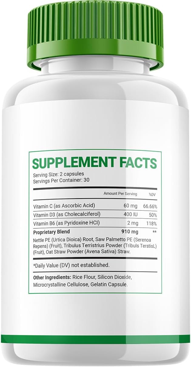 Bladder Shield Supplement for Men – BladderShield Pills Advanced Formula Supplements for Men Health Supplement, Reviews (5 Pack - 300 Capsules)