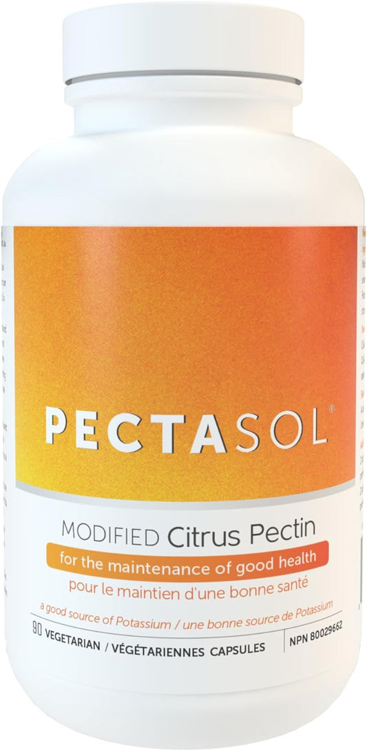 PectaSol Modified Citrus Pectin – 90 Capsules – Total-Body Health Supplement to Support the Heart, Immune System, Inflammation Response & Healthy Aging + Maintain Healthy Galectin-3 Levels