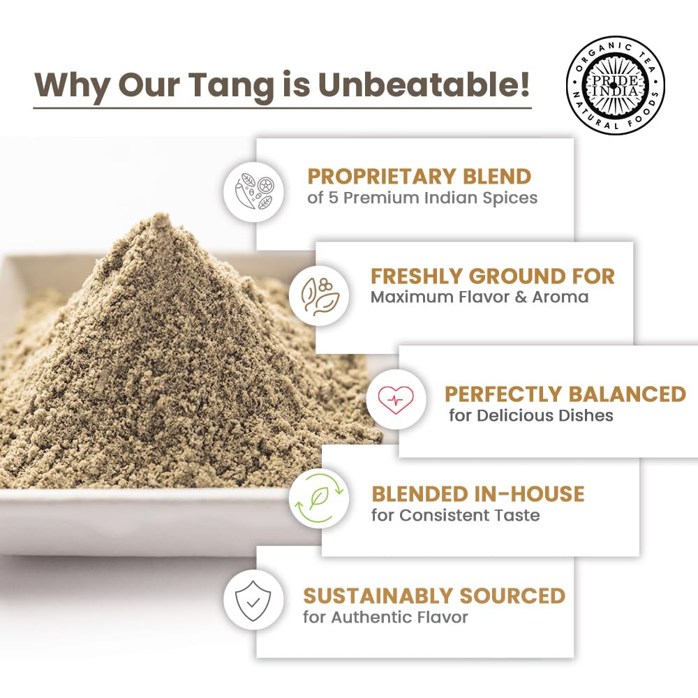 Pride of India – Indian Chat Masala Seasoning Spice – Ideal for Savory Dishes – Perfect Seasoning for Drinks/Salads/Fruits – Preservatives Free – Easy to Use – 2.7 oz. Small Dual Sifter Jar