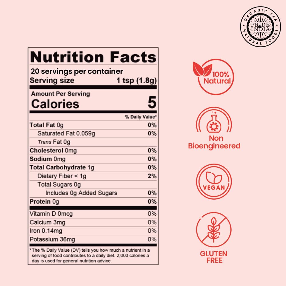 Pride of India | Red Chili Flakes 1.27 oz (36 gm) Small Dual Sifter Jar | Gourmet Spice, Culinary Must Have | Pleasant Heat, Distinct Flavor & Aroma | Sprinkle onto Pizza, Pasta, Pork, Flatbread | Easy to Store | Vegan, Non-Bioengineered