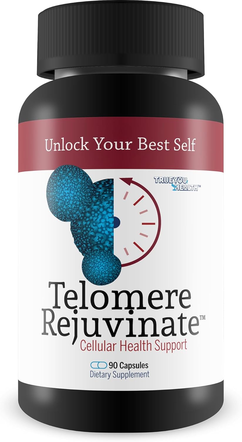Telomere Rejuvinate - Our Best Telomere Support Supplement for Telomere Length - Telomere Supplements for Longer Telomeres Anti Aging - The Telomere Lengthening Supplements - Nad Supplement Powder Cap