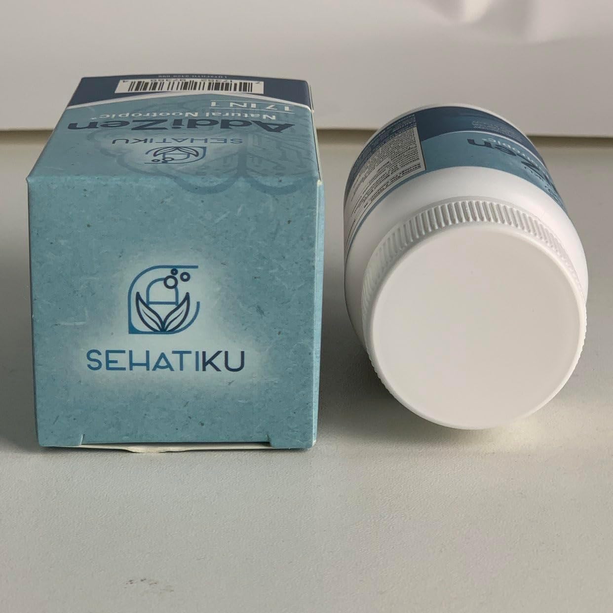 17-in-1 Brain Supplement for Memory and Focus | Natural Nootropics Brain Supplement for Brain Cognition | High Absorption | L-Theanine, Phytonutrient Blend and Vitamins B6, B12 | 60 Tablets