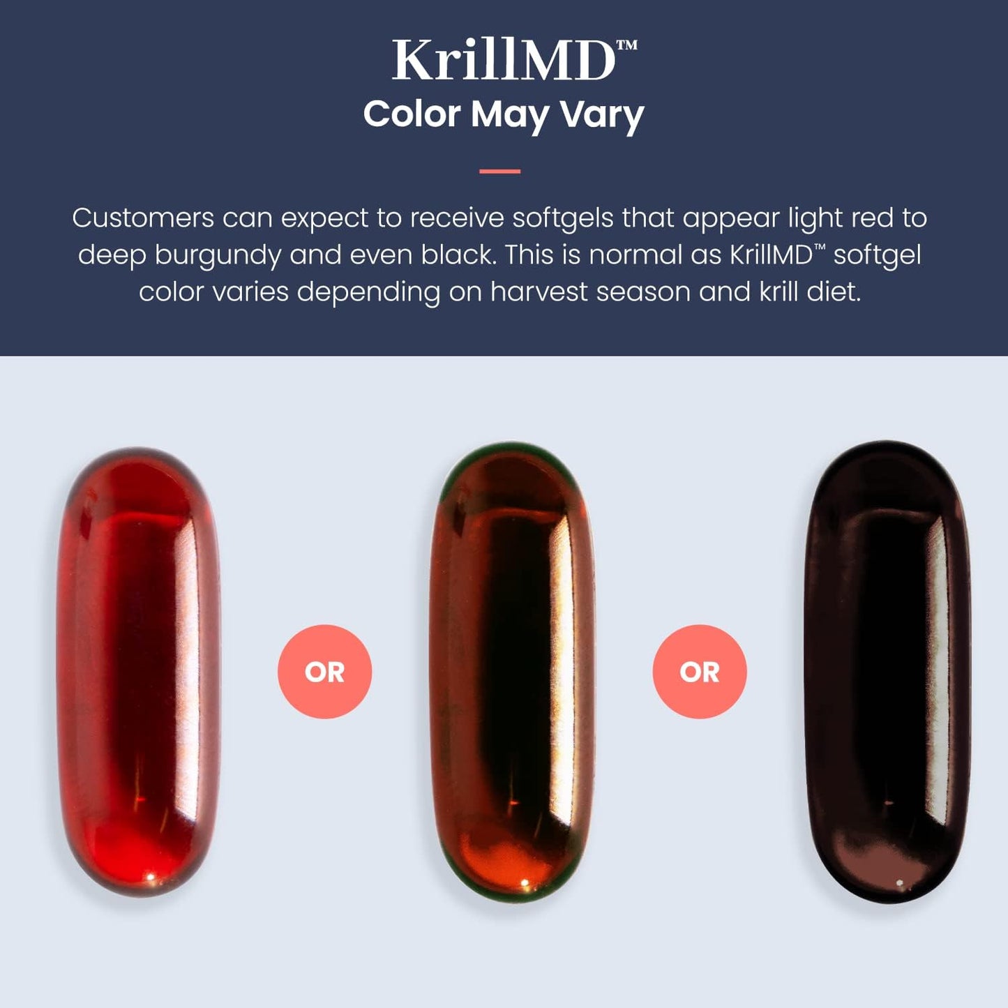 1MD Nutrition KrillMD - Antarctic Krill Oil Omega 3 Supplement with Astaxanthin, EPA, DHA | 2X More Effective Than Fish Oil | 60 Softgels (2-Pack)