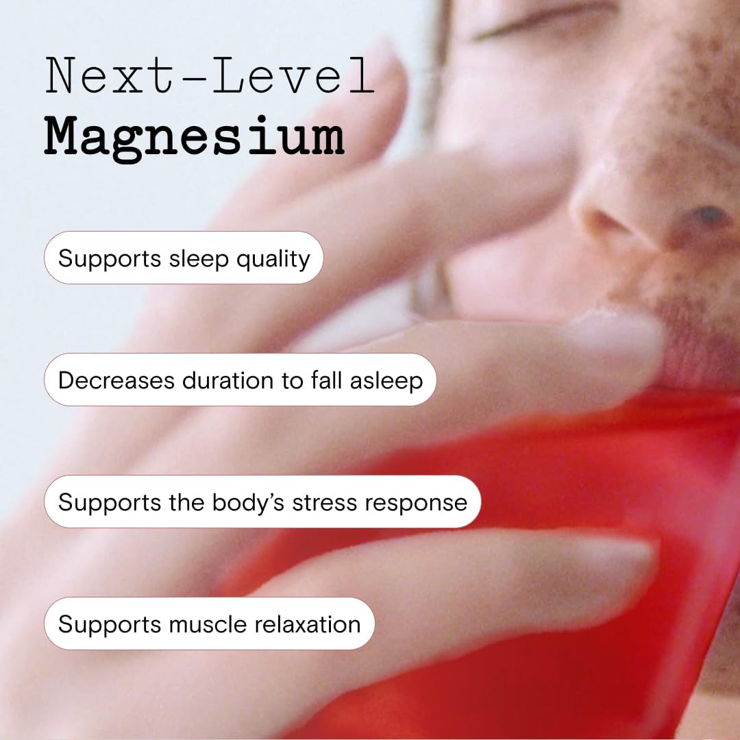 Moon Juice - Sleepy Magnesi-Om, Cherry - Jar (35 Servings) - Sleep Support Aid - Plant Based Melatonin, Magnesium & L-Theanine - 3rd Party Tested - 100% Traceable - Glass Jar - Vegan, Non GMO - 4.2oz