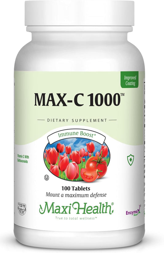 1000 mg Vitamin C - 1000mg Tablets Ultra High Absorption Formula - Gluten Free Kosher Dietary Non GMO Vitamin C Supplement for Immune Support - VIT C Vitamin C Tablets from Ascorbic Acid, 100 Count