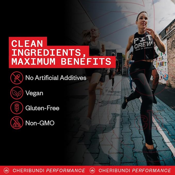 Cheribundi Tart Cherry Juice Protein | Tart Cherry Juice with Whey Protein | Athletes Recovery Drink | Promotes Restorative Sleep, Muscle Recovery & Boosts Athletic Performance | 8 floz (24 Pack)