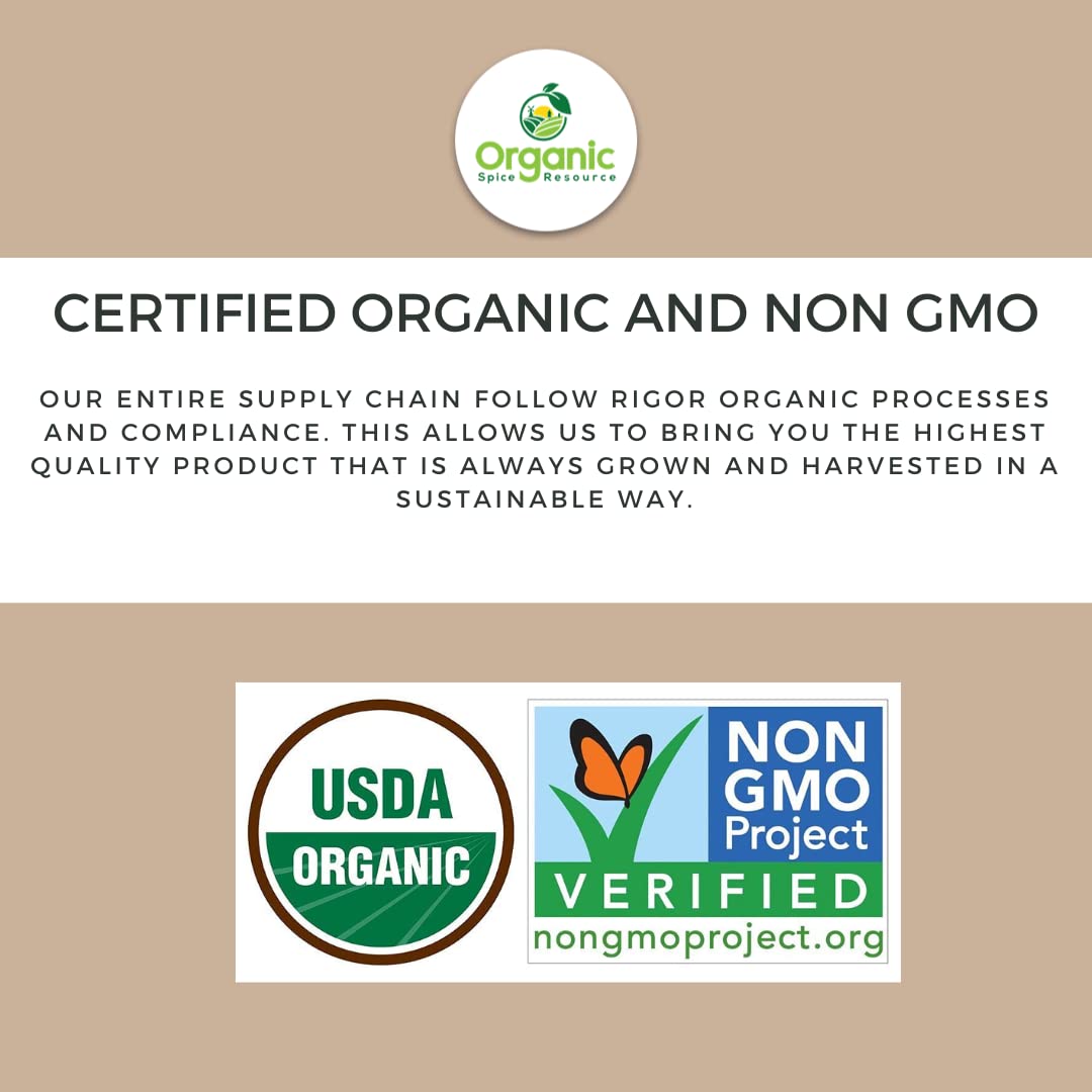 Organic Fenugreek Powder | 16 oz - Pack of 2 | USDA Organics and Non-GMO Verified Project Approved | Product of India | 100% Raw and Natural | Resealable Kraft Bag by SHOPOSR