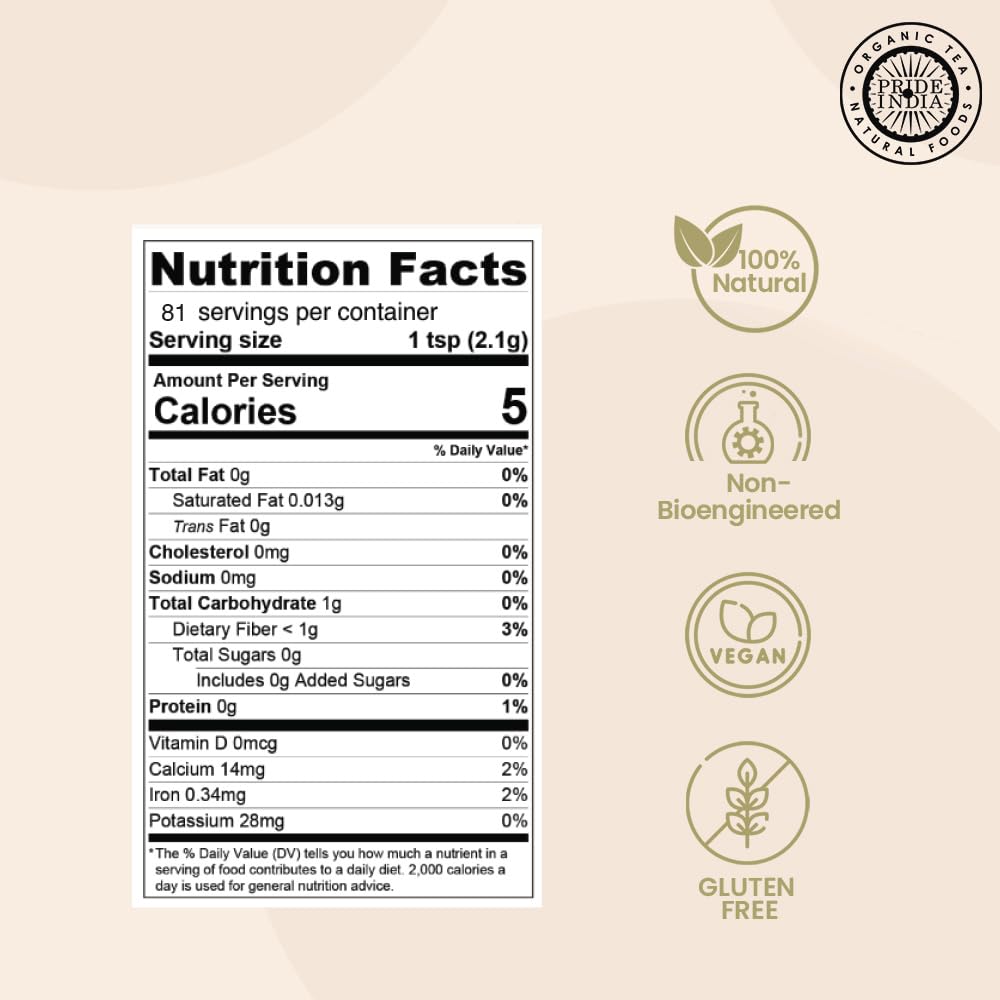 Pride of India – Ajwain Seed Powder – Gourmet Indian Spice – Made from Fresh Carom Seeds – Rich in Nutrients – Aromatic & Flavorful – Easy to Use - 8oz. Medium Dual Sifter Jar