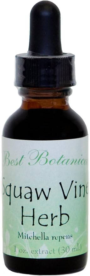 Best Botanicals Squaw Vine Herb Extract 1 oz.
