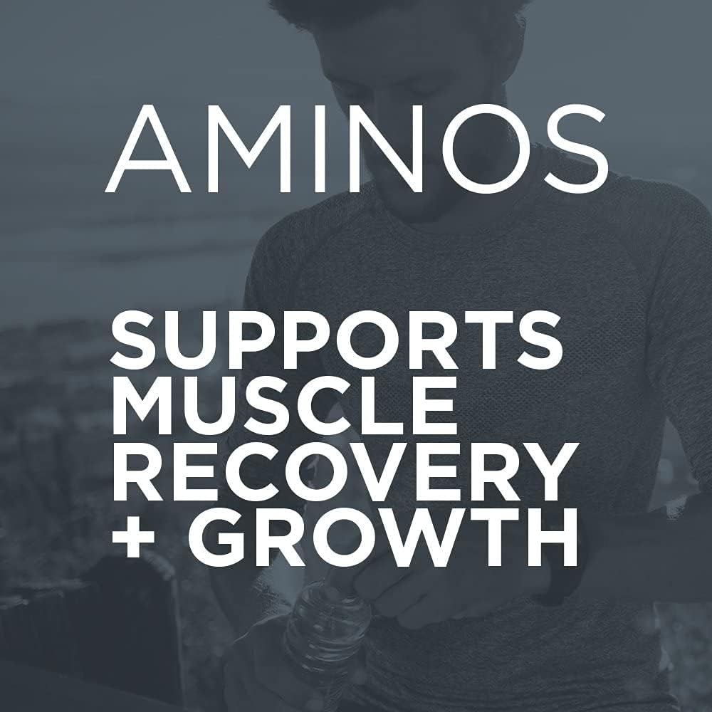 Aminos | 4g of Free-Form Amino Acids, Beta-Alanine, 0 Sugar & 60 Servings (Grape Gatsby)