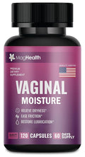 Vaginal Moisture Supplement for Women | Intimate Health Support Capsules with Kacip Fatimah, Manjakani & Slippery Elm | Promotes Comfort, Elasticity & pH Balance | 120 Vegan Capsules (60 Day Supply)