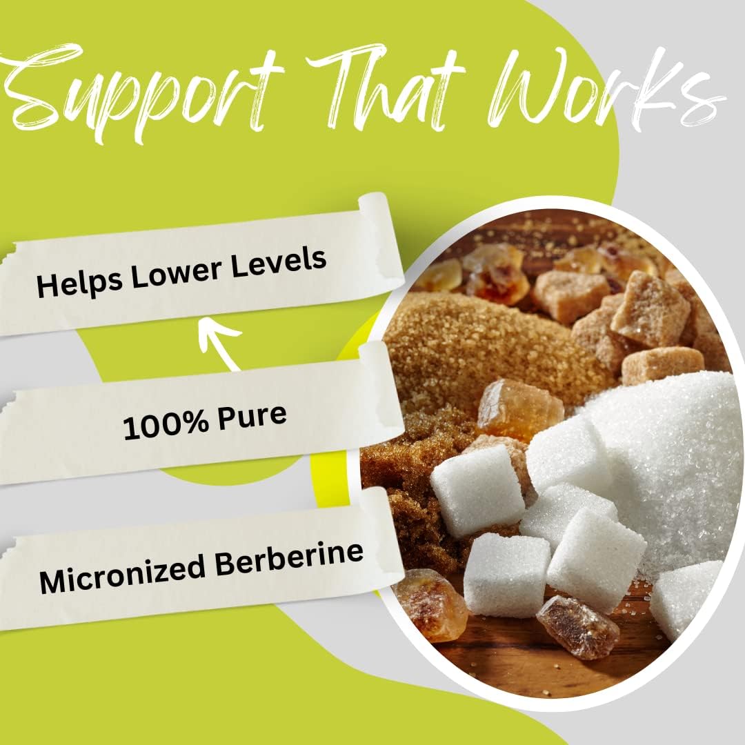 1500mg Advanced Bioavailability Micronized Berberine Supplement All Natural w/BerbeTal™ Support. 90 Total Capsules
