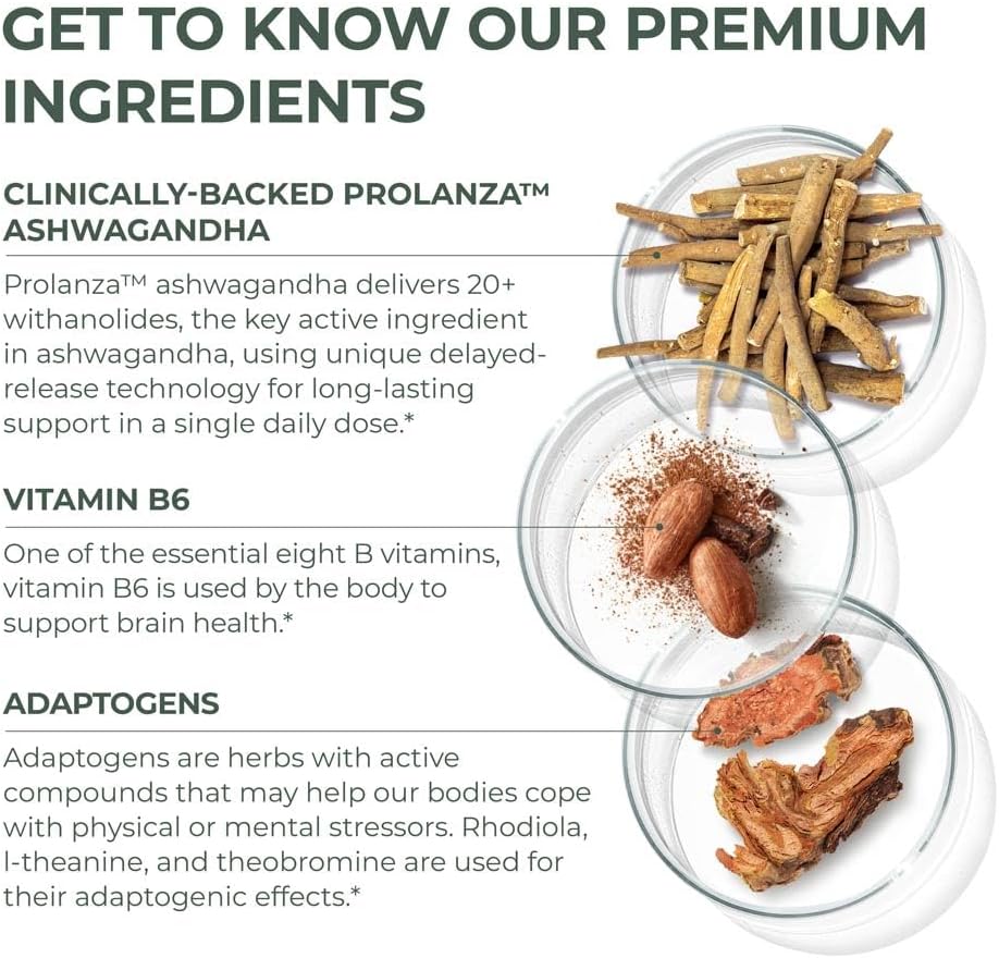 Primal Harvest Stress Relief Supplement for Women and Men Pure Ashwagandha Root Extract, L-Theanine Supplements, 60 Capsules