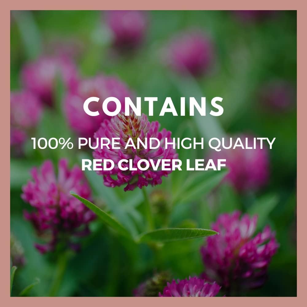 Remedy's nutrition Red Clover Leaf | 1,000 mg, 60 Vegan Capsules Herbal Dietary Supplement | Two Month Supply