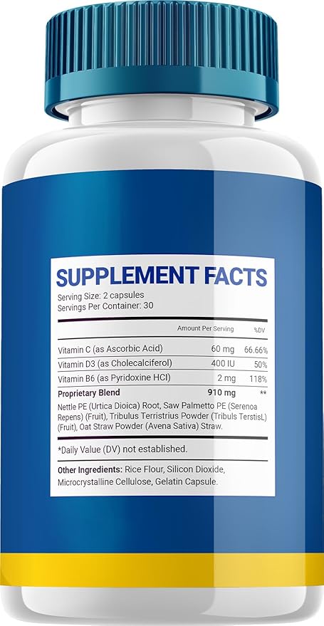 (1 Pack) Jertaris Advanced Formula Pills, Jertaris Support Supplement, Overall Wellness, Maximum Strength (60 Capsules)