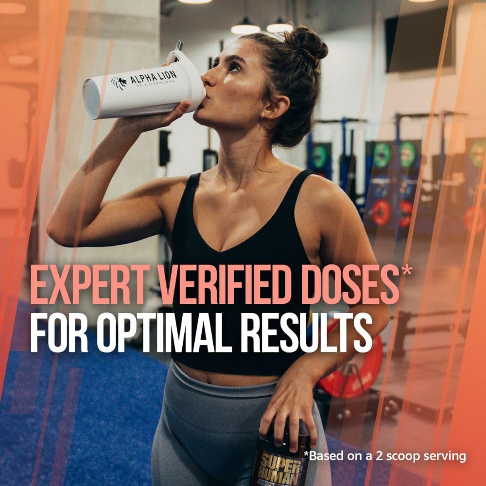 ALPHA LION Core Pre Workout Powder with Creatine for Performance, Beta Alanine for Muscle, L-Citrulline for Pump & Tri-Source Caffeine for Sustained Energy (30 Servings, Fruit Punch Flavor)