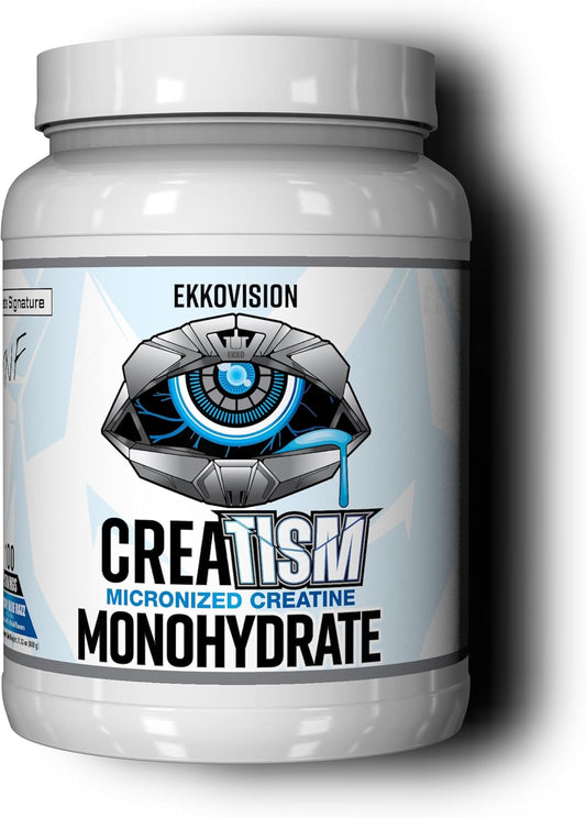 Creatine Monohydrate Powder, Micronized, Puckin' Blue Razz, Pre Workout & Post Workout Supplement for Men & Women, Energy Support, Easy to Mix in Shakes, Smoothies & Beverages, 100 Servings
