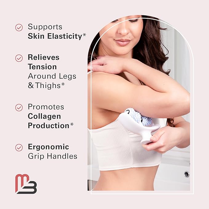 Arnica Sore Muscle Massage Oil and Massager Kit | Relaxing Post-Workout Recovery Duo for Sore Arms, Joints, Legs Cramps, and Lymphatic Drainage, Fast-Acting Formula, 8 fl oz by M3