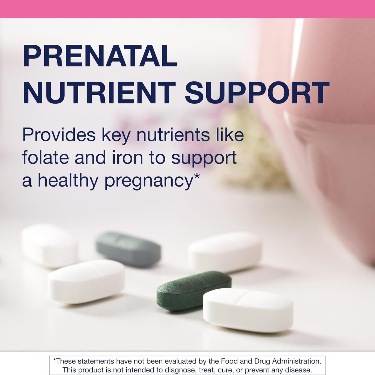 Metagenics Fem Prenatal - Prenatal Vitamin & Minerals Supplement* - Prenatals for Women* - with Vitamin C, Iodine & Biotin - Multivitamins Gentler to The System - 30 Packets