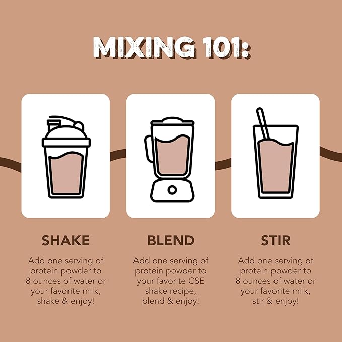 Clean Simple Eats Whey Protein Powder, Chocolate Brownie Batter Flavor Naturally Sweetened, 100% Grass Fed Protein Powder with Digestive Enzymes & No Artificial Ingredients, Gluten Free, 30 Servings