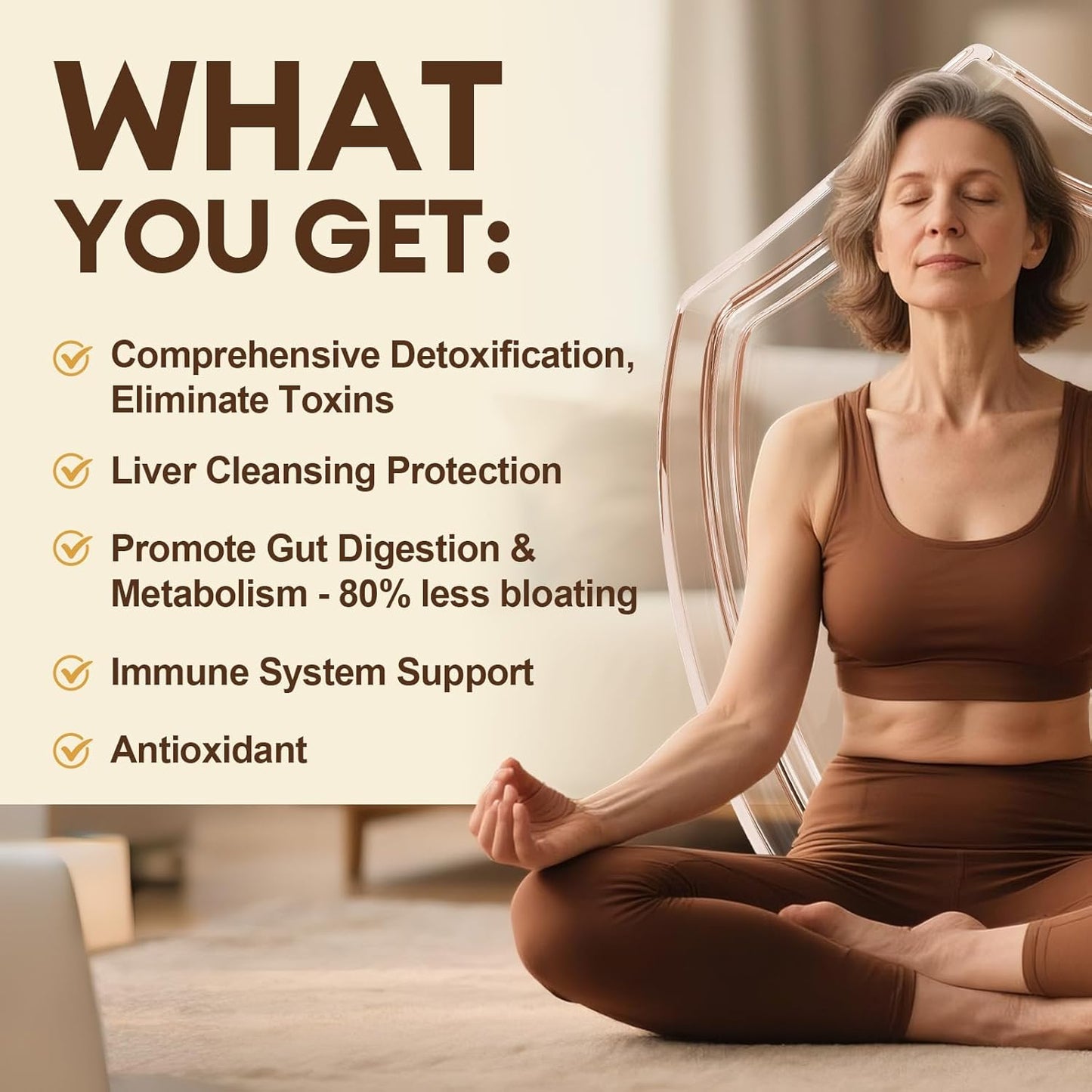 2000MG Complete Binder Detox+ Activated Charcoal, Zeolite, Bentonite Clay, NAC, Milk Thistle, Probiotic, All-in-1 Detox & Cleanse Supplement, Liver & Gut Support, 120 Counts