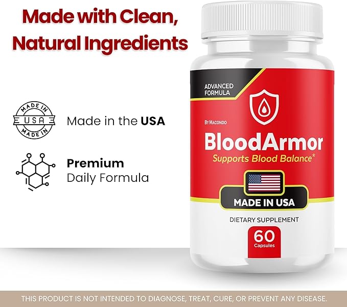 (2 Pack) BloodArmor Capsules - Official Blood Armor Supplement Pastillas, All Natural, Advanced Multivitamin Formula for Optimal Health & Wellness - 120 Capsules for 2 Months