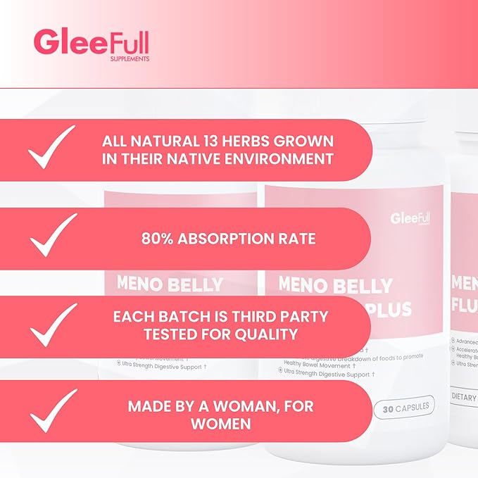 Meno Belly Flusher Plus - 6 Bottles